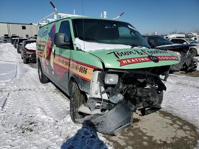 2017 Chevrolet Express VIN 1GCZGGFF1H1268200 Copart auction photo, front end / mechanical damage thumbnail 12