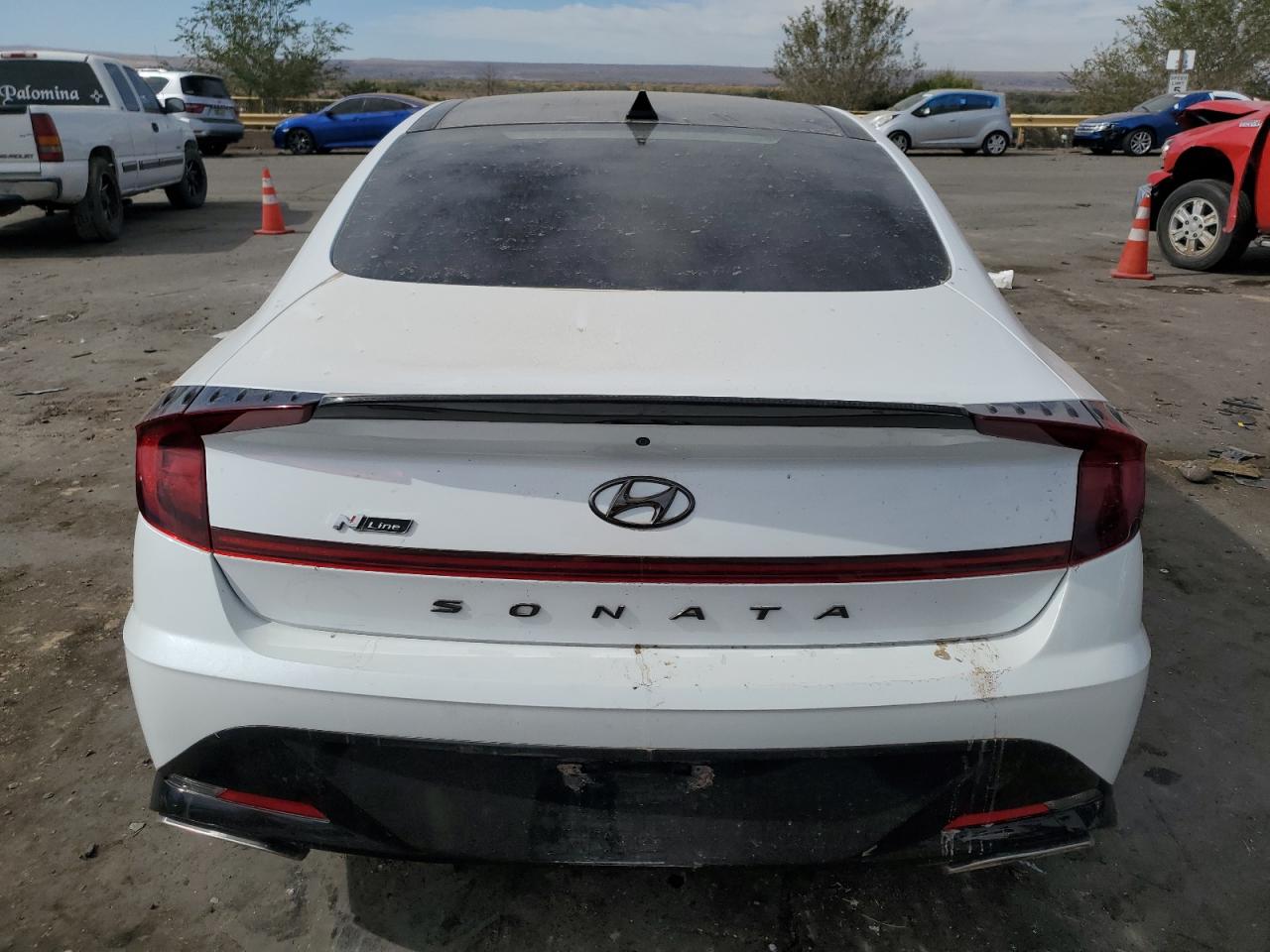 2022 Hyundai Sonata VIN 5NPEK4JC6NH147840 Copart auction photo, water/flood damage thumbnail 6