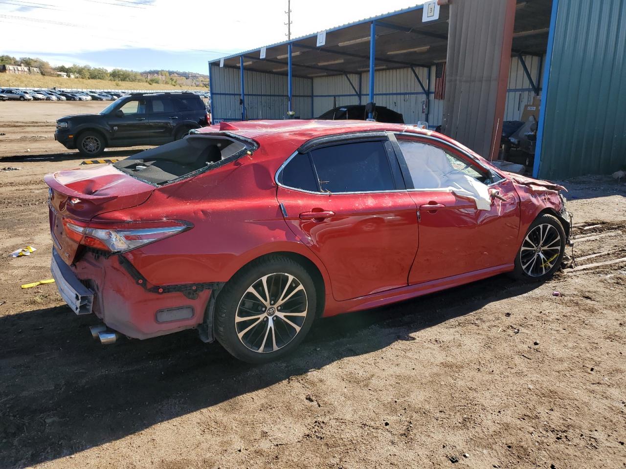 2019 Toyota Camry VIN 4T1B11HK3KU241396 Copart auction photo, all over / undercarriage damage thumbnail 3