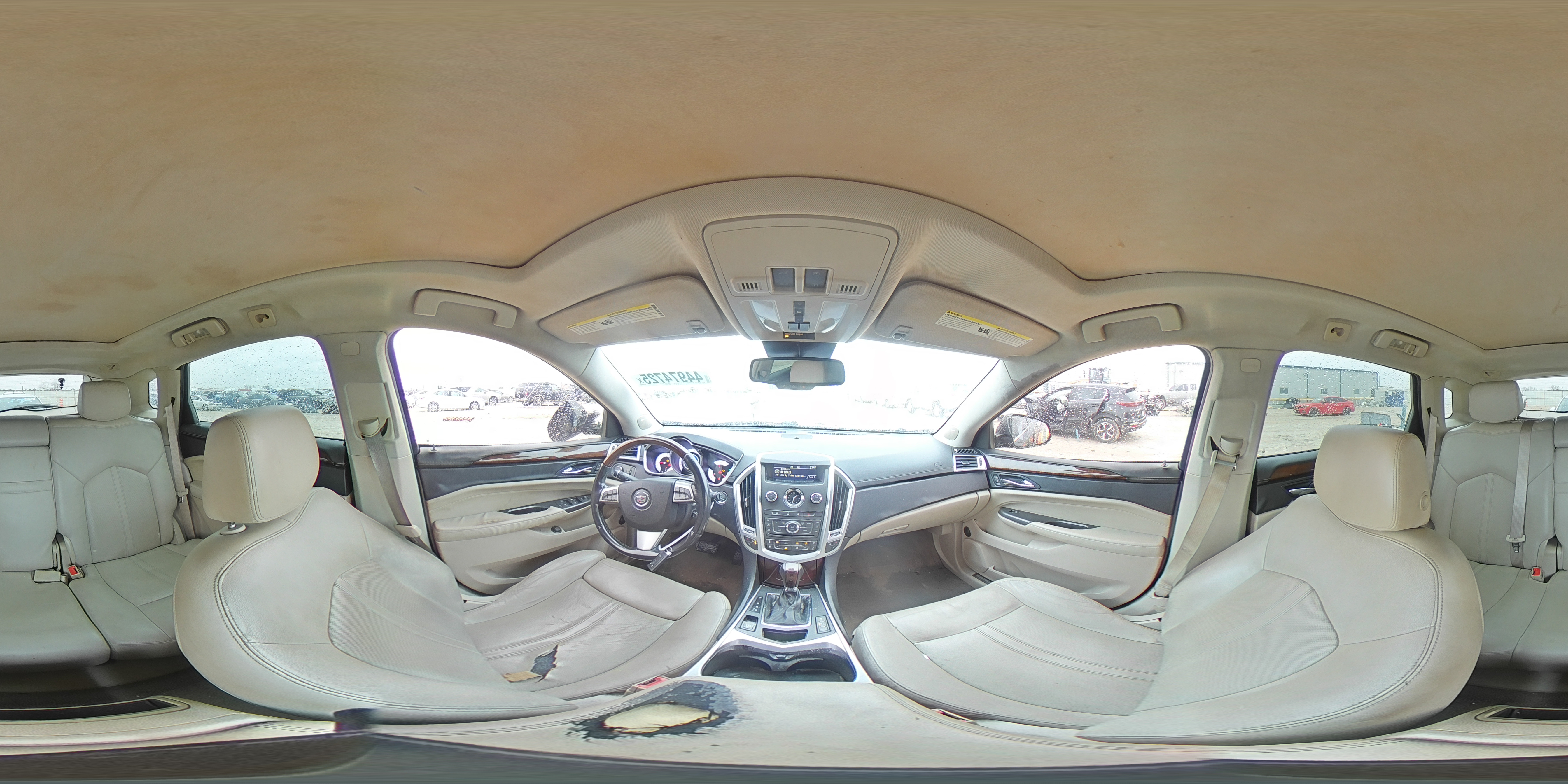 2012 Cadillac SRX VIN 3GYFNAE33CS517675 Copart auction photo, front end / minor dent/scratches damage thumbnail 13