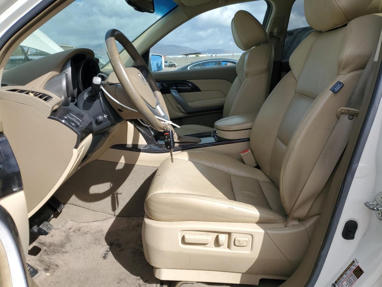 2009 Acura MDX VIN 2HNYD28699H502259 Copart auction photo, front end damage thumbnail 7
