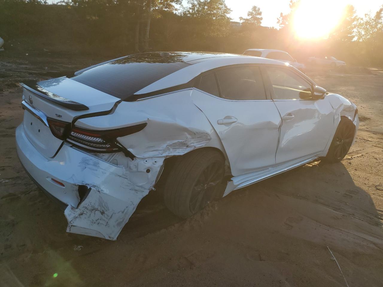 2020 Nissan Maxima VIN 1N4AA6EV7LC381654 Copart auction photo, all over damage thumbnail 3