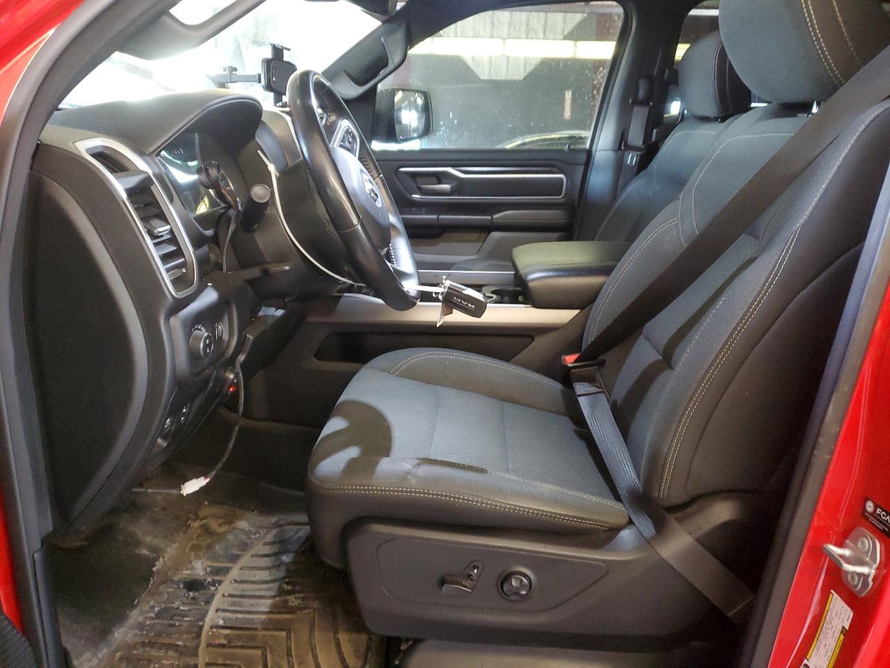 2021 RAM 1500 VIN 1C6SRFFT5MN524179 Copart auction photo, front end damage thumbnail 7