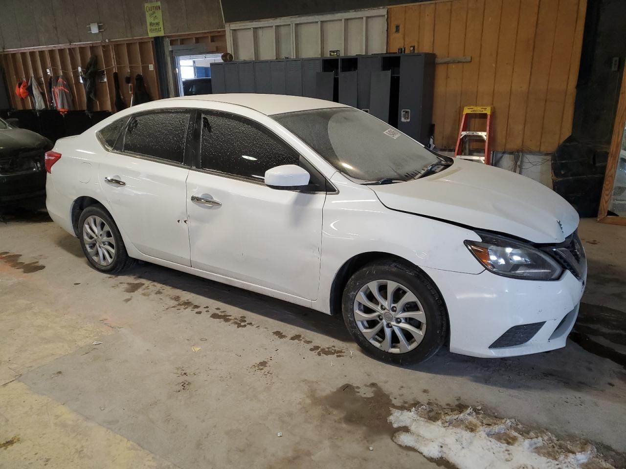 2018 Nissan Sentra VIN 3N1AB7AP4JL632350 Copart auction photo, all over damage thumbnail 4