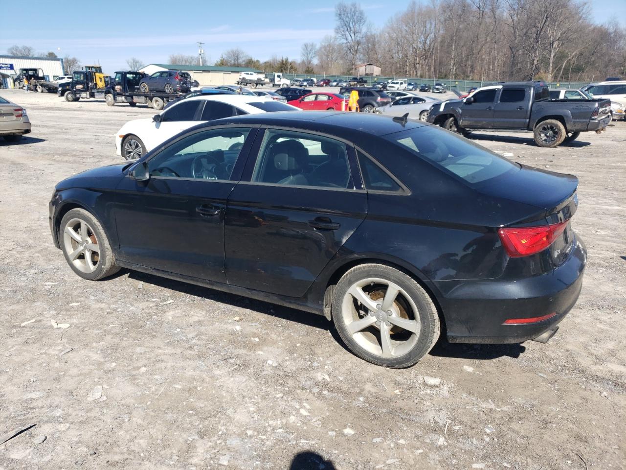 2016 Audi A3 VIN WAUA7GFFXG1009410 Copart auction photo, front end / side damage thumbnail 2