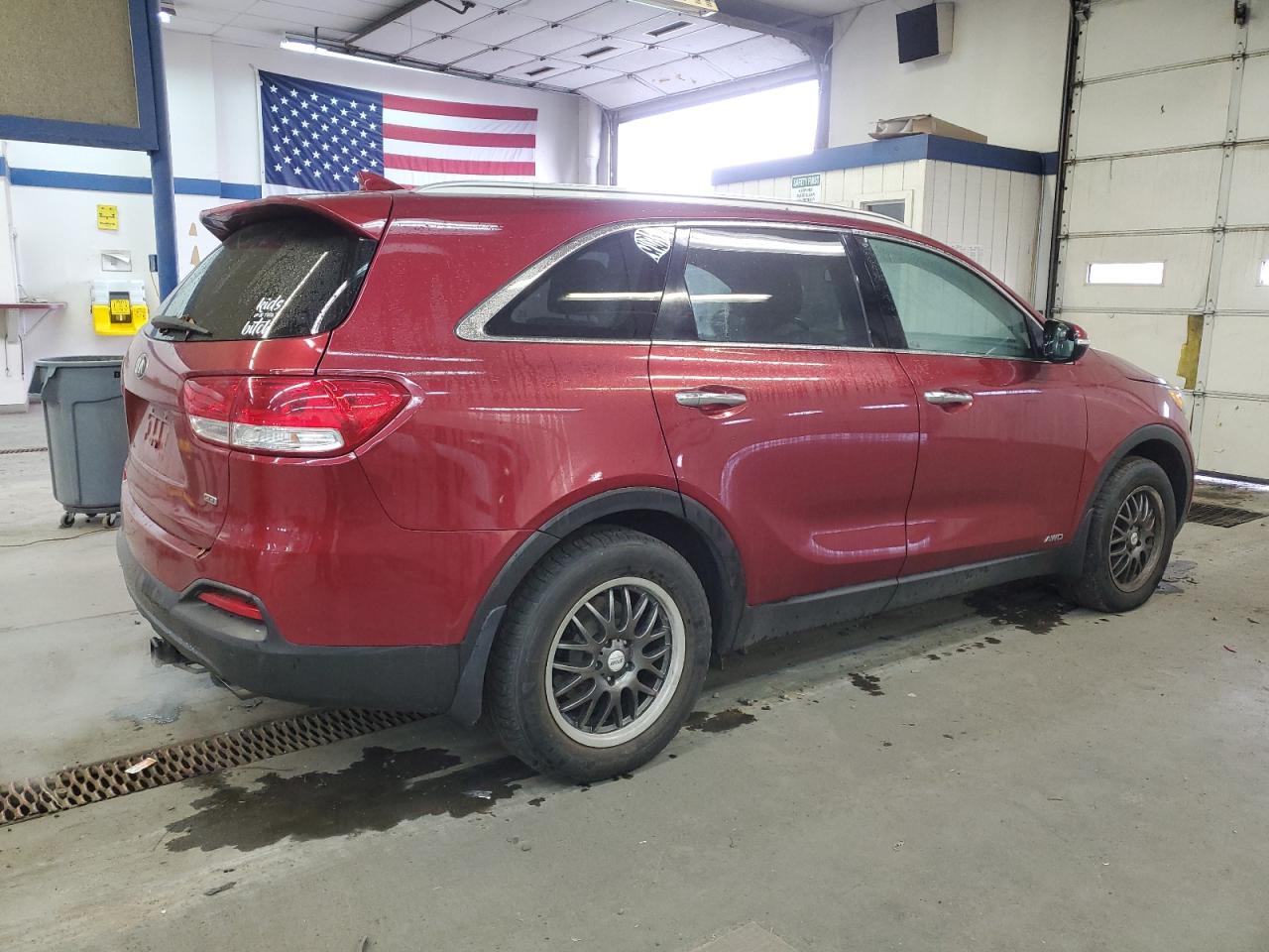 2016 KIA Sorento VIN 5XYPGDA37GG151853 Copart auction photo, front end damage thumbnail 3
