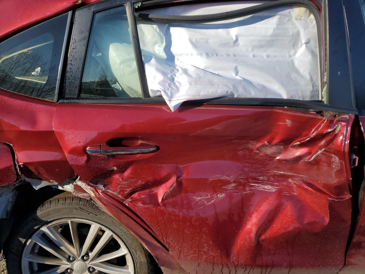 2014 Subaru Impreza VIN JF1GPAH67E8215575 Copart auction photo, biohazard/chemical / rear end damage thumbnail 10