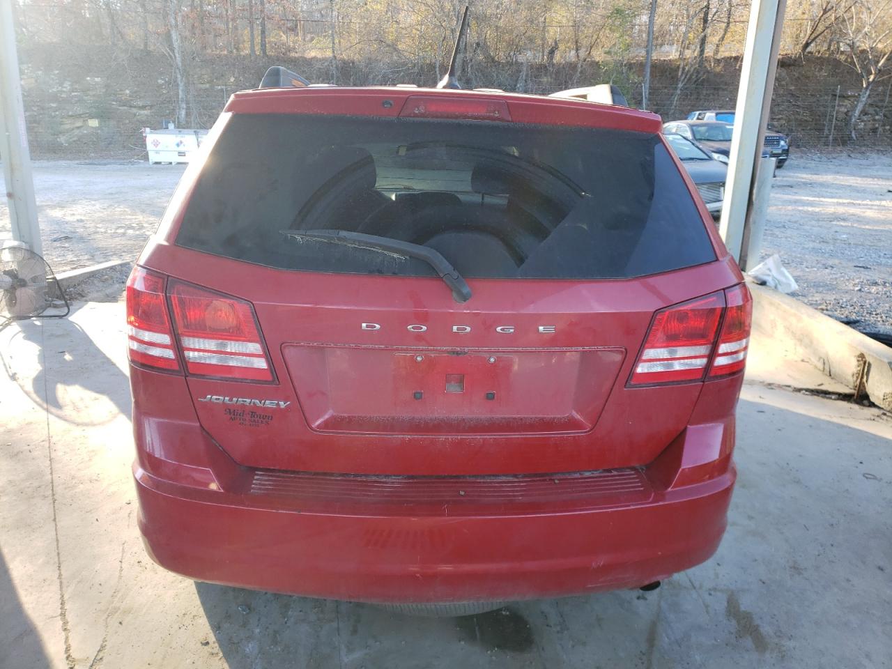 2018 Dodge Journey VIN 3C4PDCAB7JT383637 Copart auction photo, front end damage thumbnail 6