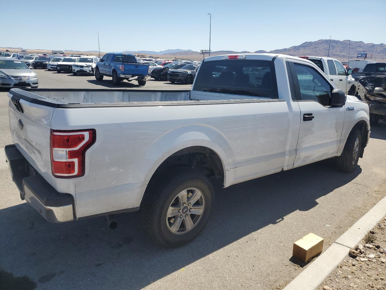 2019 Ford F-150 VIN 1FTMF1CB3KKE81002 Copart auction photo, front end damage thumbnail 3