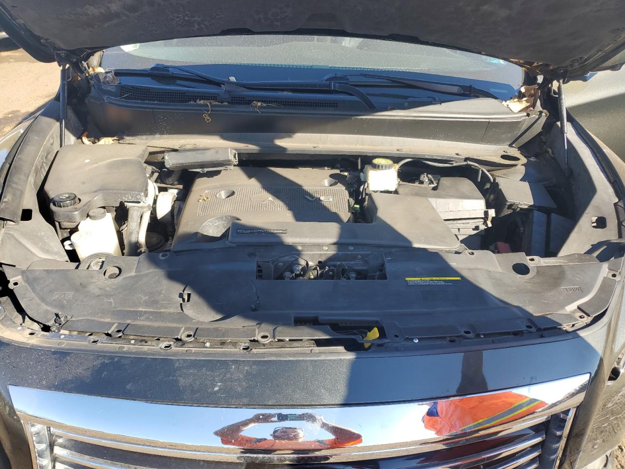 2013 Infiniti JX VIN 5N1AL0MMXDC316708 Copart auction photo, rear end / front end damage thumbnail 12