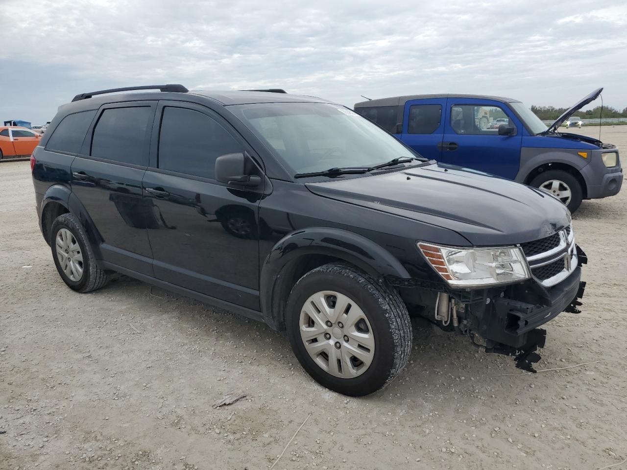 2020 Dodge Journey VIN 3C4PDCABXLT207068 Copart auction photo, front end damage thumbnail 4