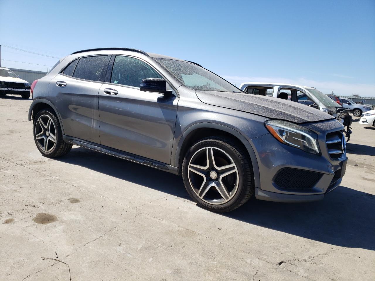 2016 Mercedes-Benz GLA-klasse VIN WDCTG4GB2GJ226773 Copart auction photo, rear end / hail damage thumbnail 4