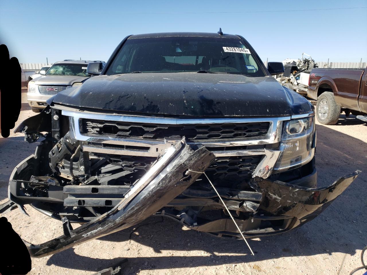2018 Chevrolet Tahoe VIN 1GNSCAKC8JR194018 Copart auction photo, front end damage thumbnail 5