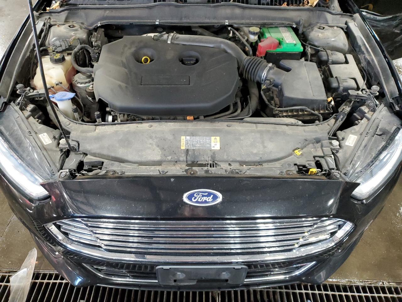 2014 Ford Fusion VIN 3FA6P0K92ER183271 Copart auction photo, rear end / side damage thumbnail 12
