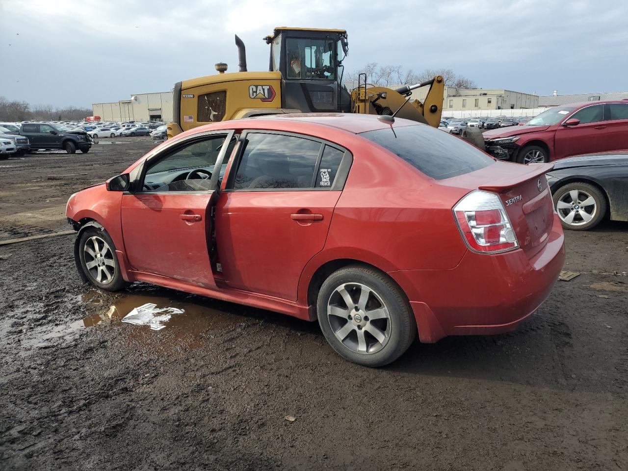 2011 Nissan Sentra VIN 3N1AB6AP7BL727139 Copart auction photo, front end / minor dent/scratches damage thumbnail 2
