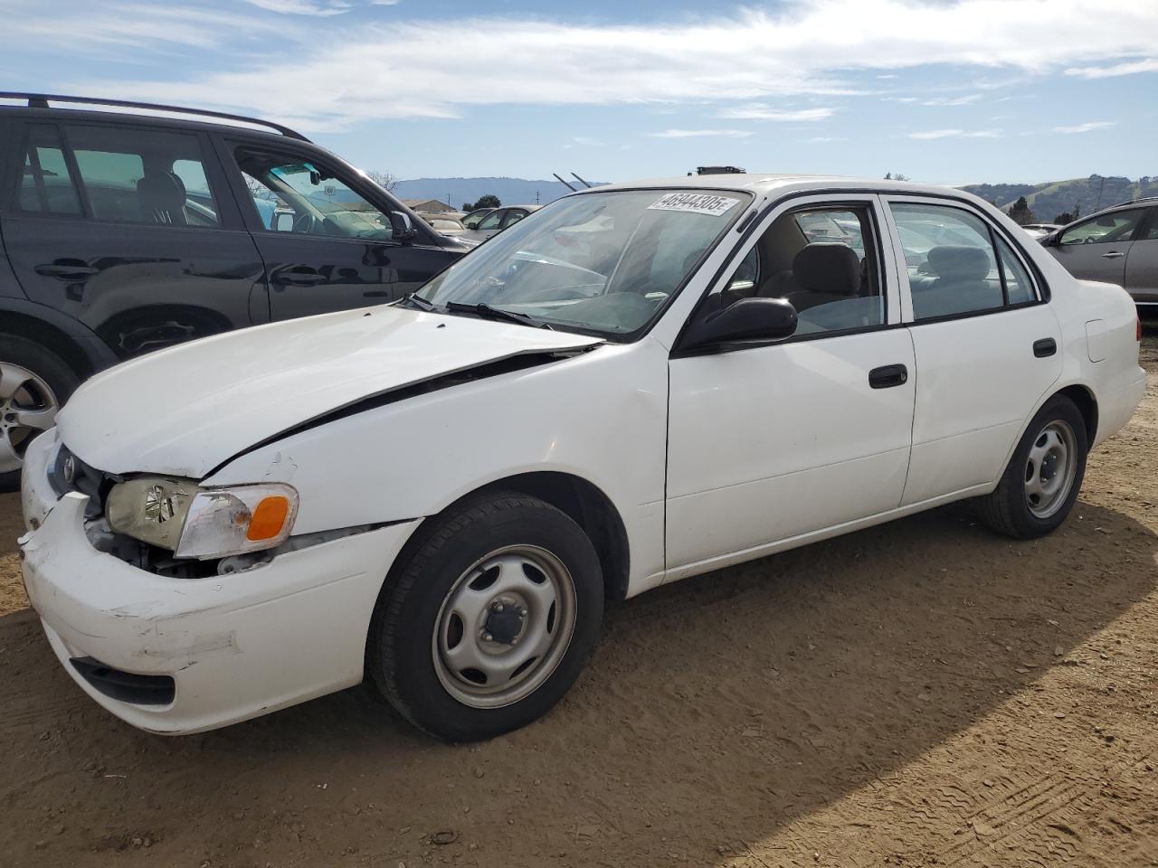 2001 Toyota Corolla VIN 1NXBR12E21Z498849