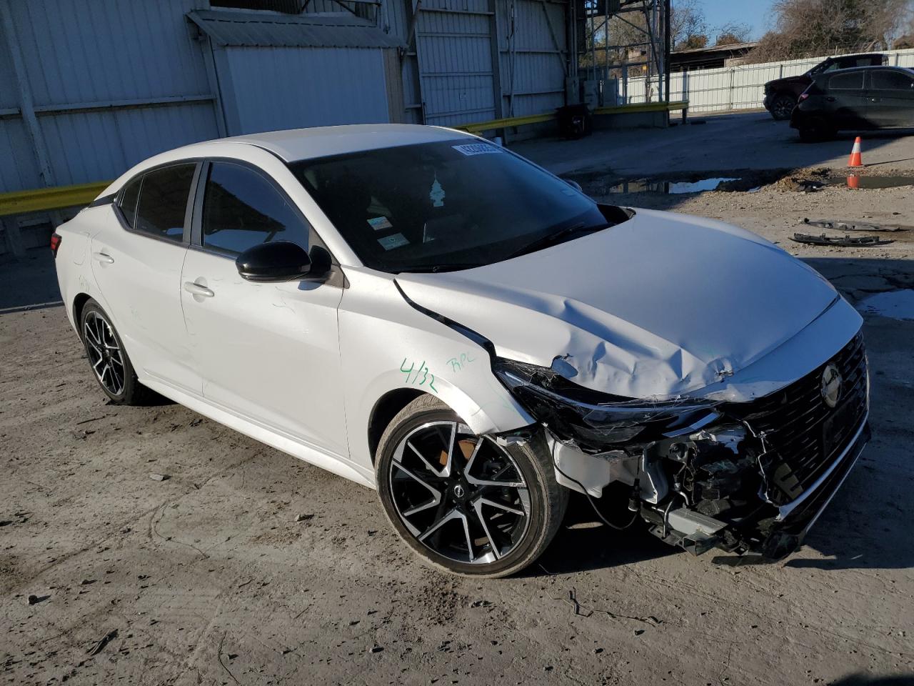 2024 Nissan Sentra VIN 3N1AB8DV5RY278160 Copart auction photo, front end damage thumbnail 4