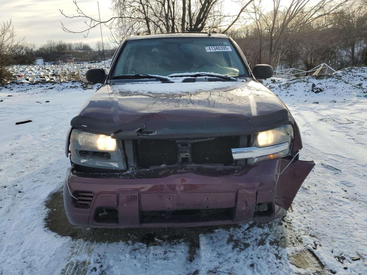 2007 Chevrolet TrailBlazer VIN 1GNDS13S872262580 Copart auction photo, front end / side damage thumbnail 5