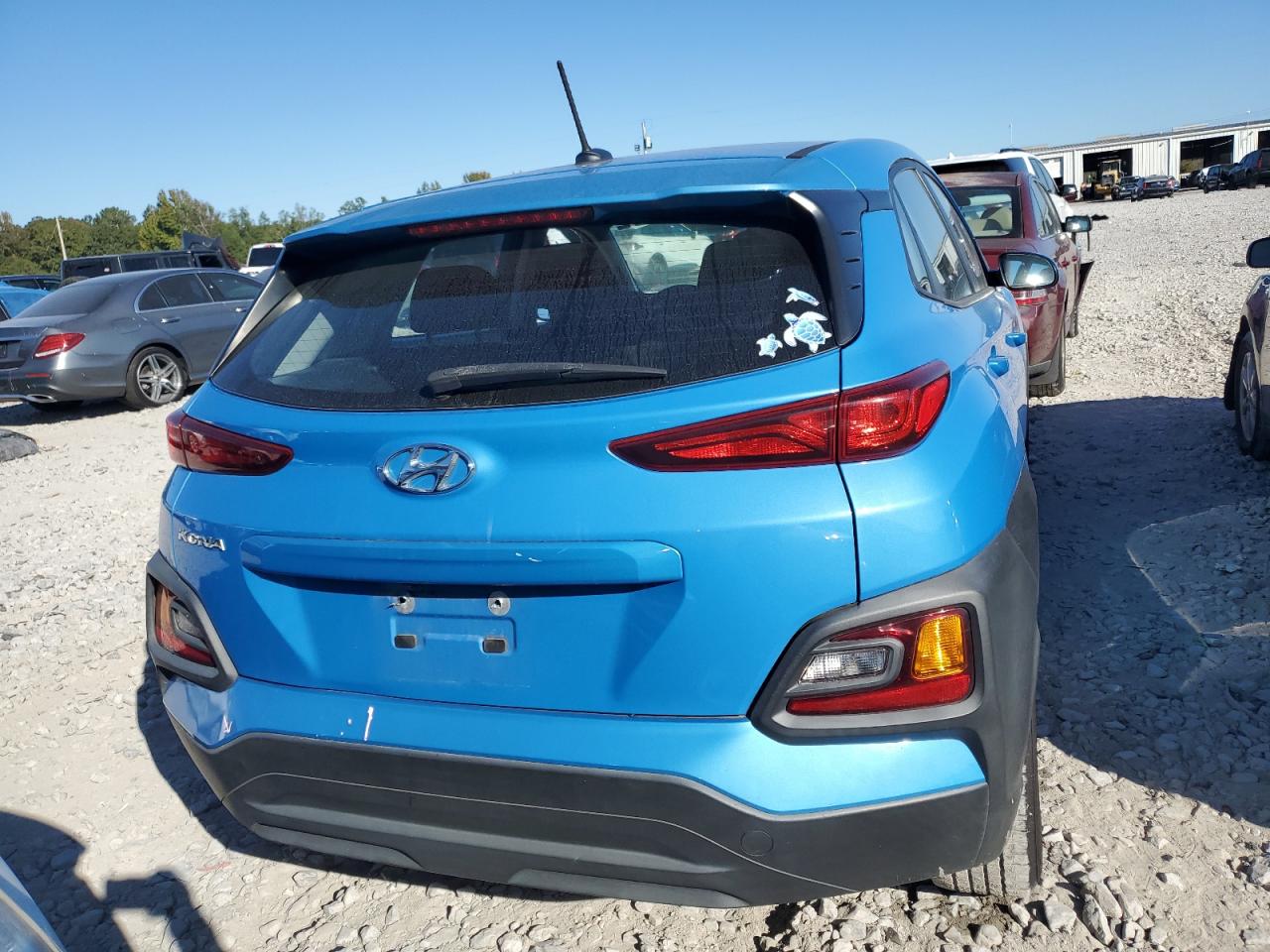 2019 Hyundai Kona VIN KM8K12AA9KU239305 Copart auction photo, front end damage thumbnail 6
