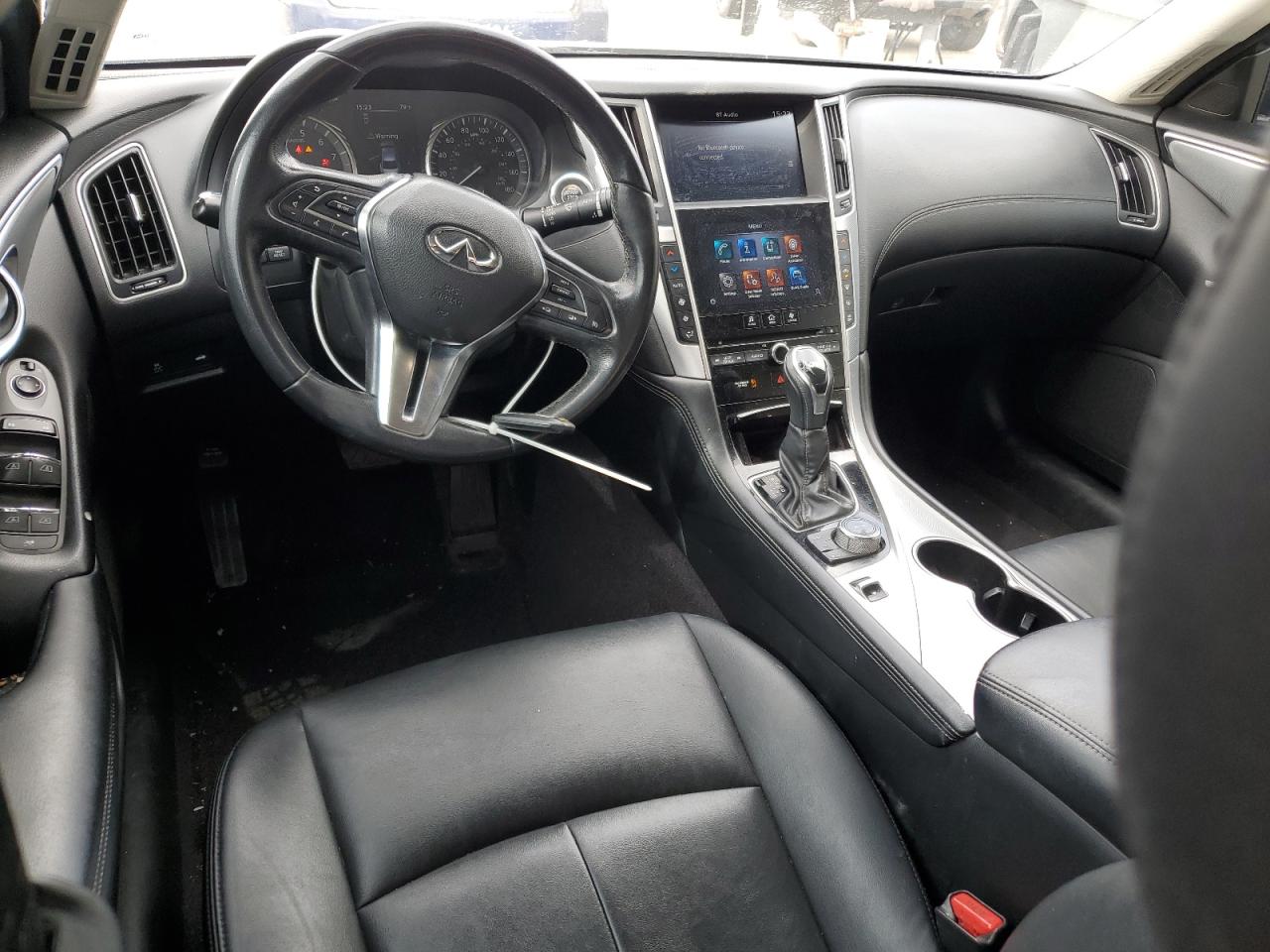 2020 Infiniti Q50 VIN JN1EV7APXLM206728 Copart auction photo, undercarriage / front end damage thumbnail 8