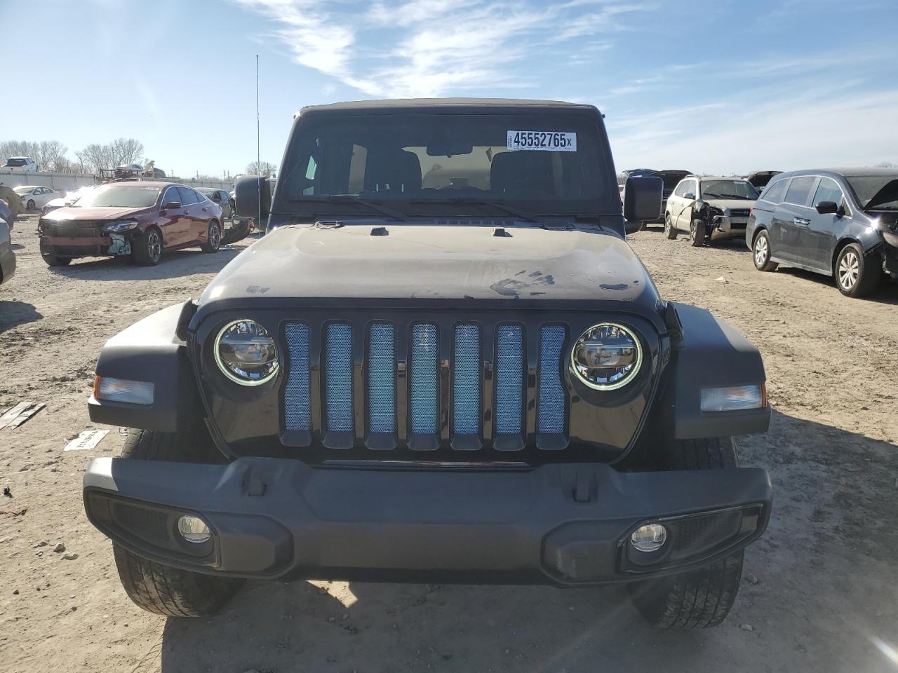2021 Jeep Wrangler VIN 1C4HJXDGXMW715175 Copart auction photo, vandalism damage thumbnail 5