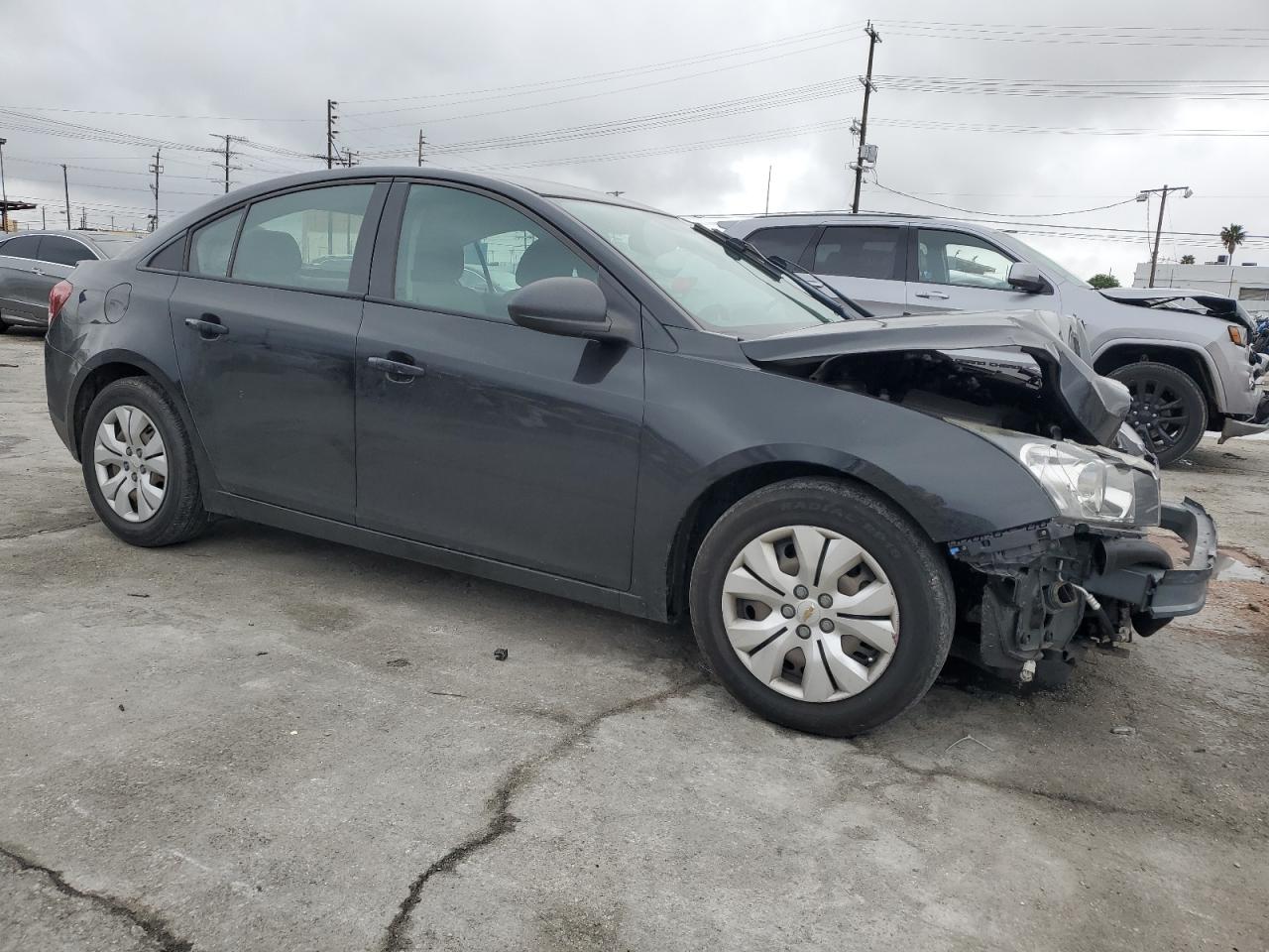 2015 Chevrolet Cruze VIN 1G1PA5SG7F7266465 Copart auction photo, front end damage thumbnail 4