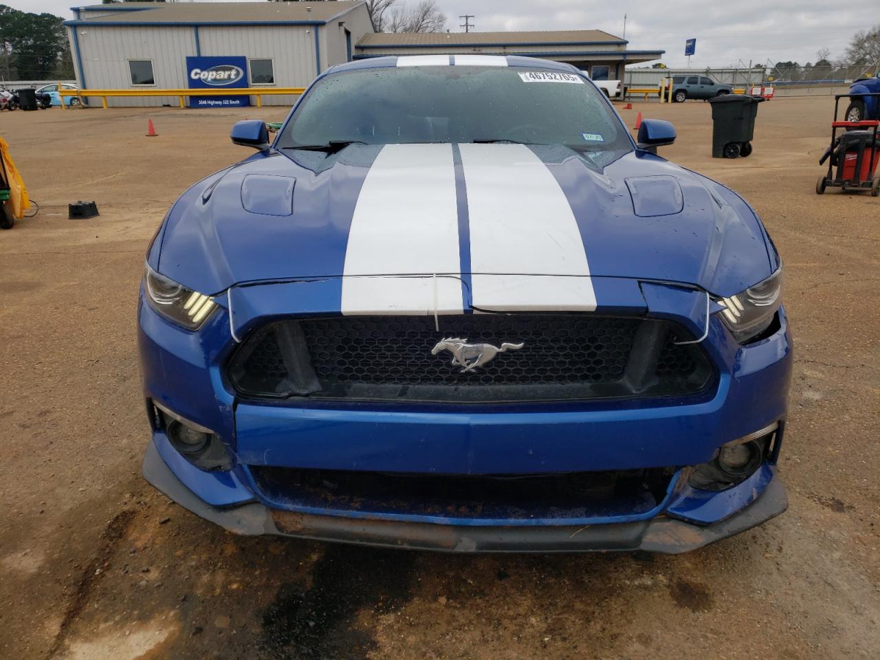 2017 Ford Mustang VIN 1FA6P8CF4H5302237 Copart auction photo, rear end / front end damage thumbnail 5