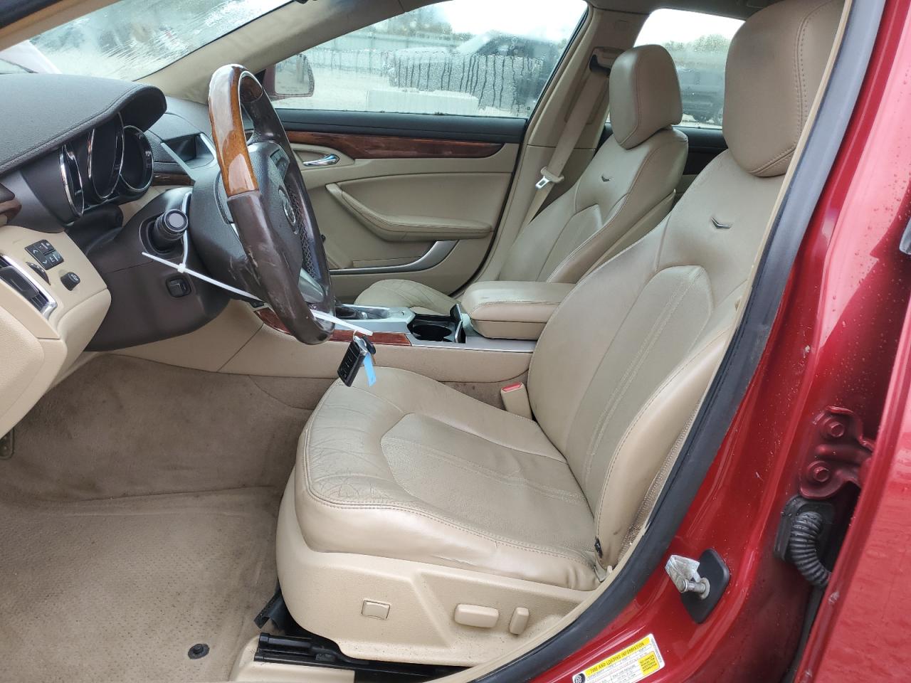 2009 Cadillac CTS VIN 1G6DV57V890135812 Copart auction photo, front end / rear end damage thumbnail 7
