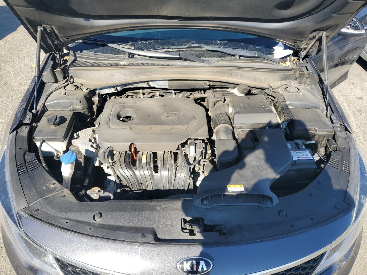 2018 KIA Optima VIN KNAGT4L39J5234822 Copart auction photo, vandalism damage thumbnail 11