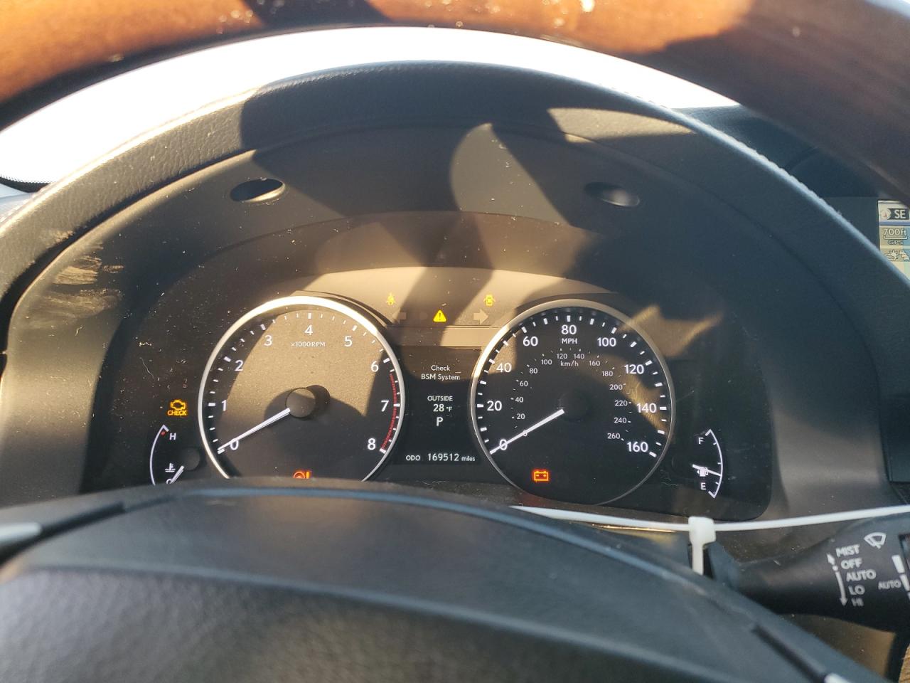 2014 Lexus ES VIN JTHBK1GG4E2116873 Copart auction photo, front end / side damage thumbnail 9
