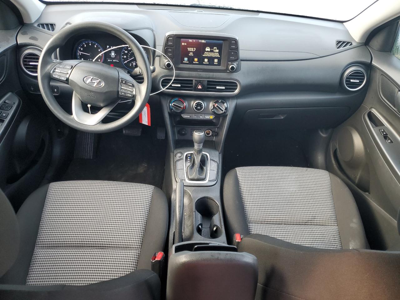 2019 Hyundai Kona VIN KM8K12AA6KU320472 Copart auction photo, front end damage thumbnail 9
