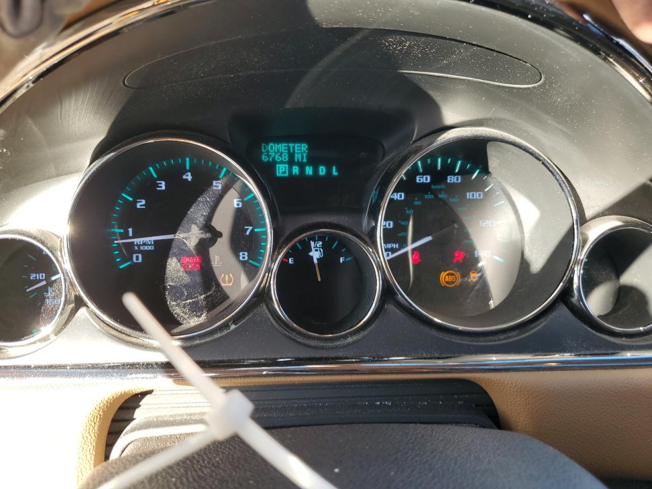 2015 Buick Enclave VIN 5GAKVCKD4FJ228566 Copart auction photo, side / rear end damage thumbnail 9