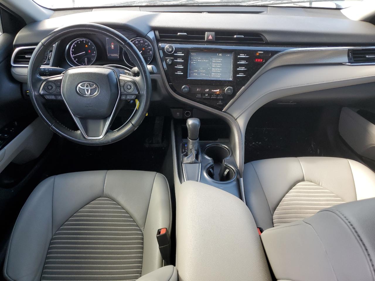 2018 Toyota Camry VIN 4T1B11HK9JU115462 Copart auction photo, front end / side damage thumbnail 8