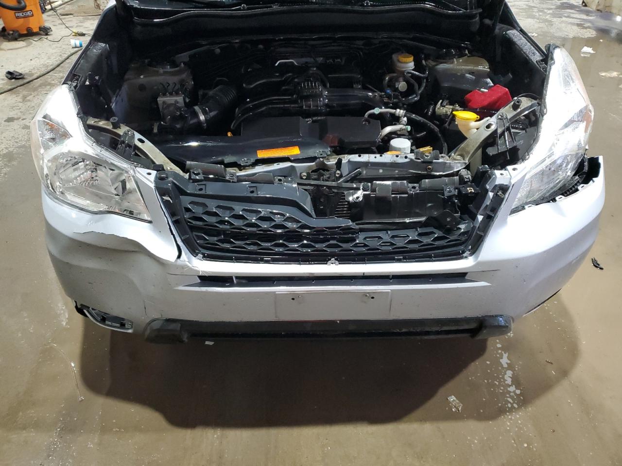 2015 Subaru Forester VIN JF2SJADC7FH587888 Copart auction photo, front end damage thumbnail 11