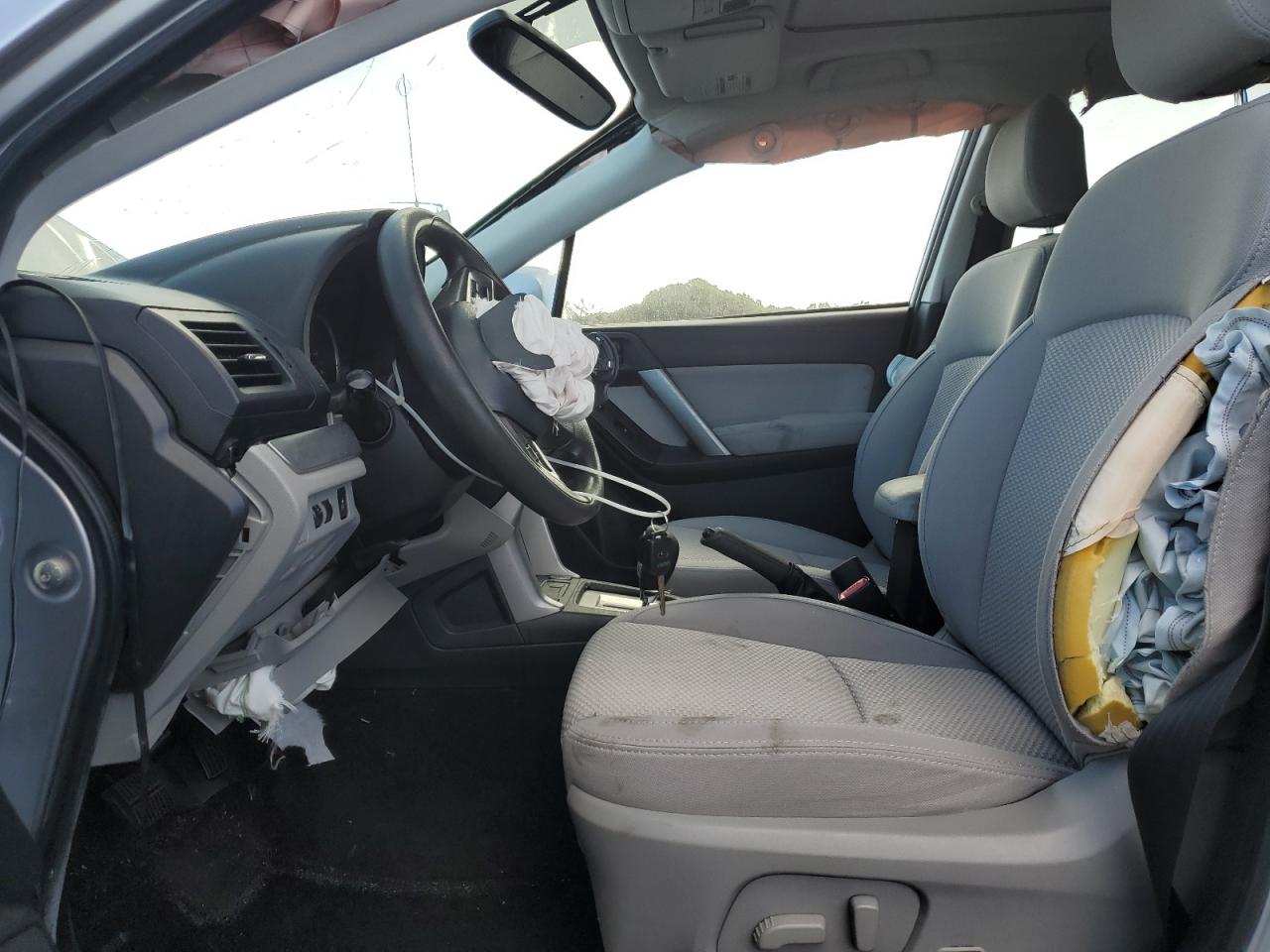 2015 Subaru Forester VIN JF2SJADC6FH590202 Copart auction photo, front end damage thumbnail 7