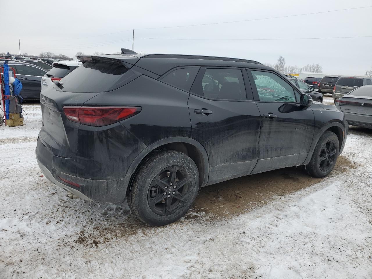 2023 Chevrolet Blazer VIN 3GNKBDRS2PS203299 Copart auction photo, front end / minor dent/scratches damage thumbnail 3