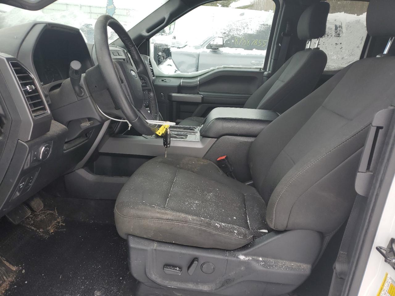 2020 Ford F-150 VIN 1FTFX1E4XLFA36884 Copart auction photo, front end / side damage thumbnail 7