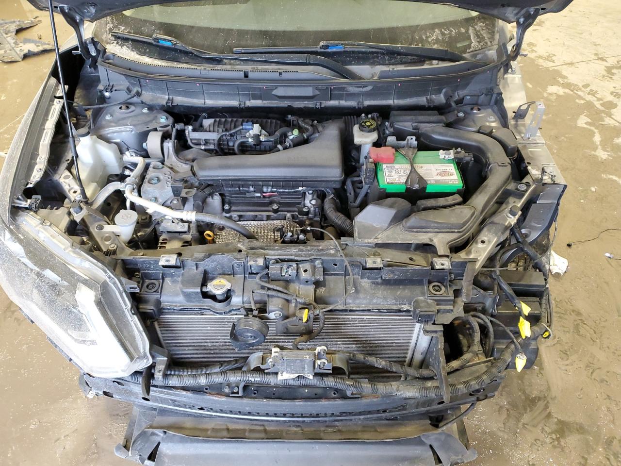 2018 Nissan Rogue VIN KNMAT2MV9JP569211 Copart auction photo, front end / side damage thumbnail 12