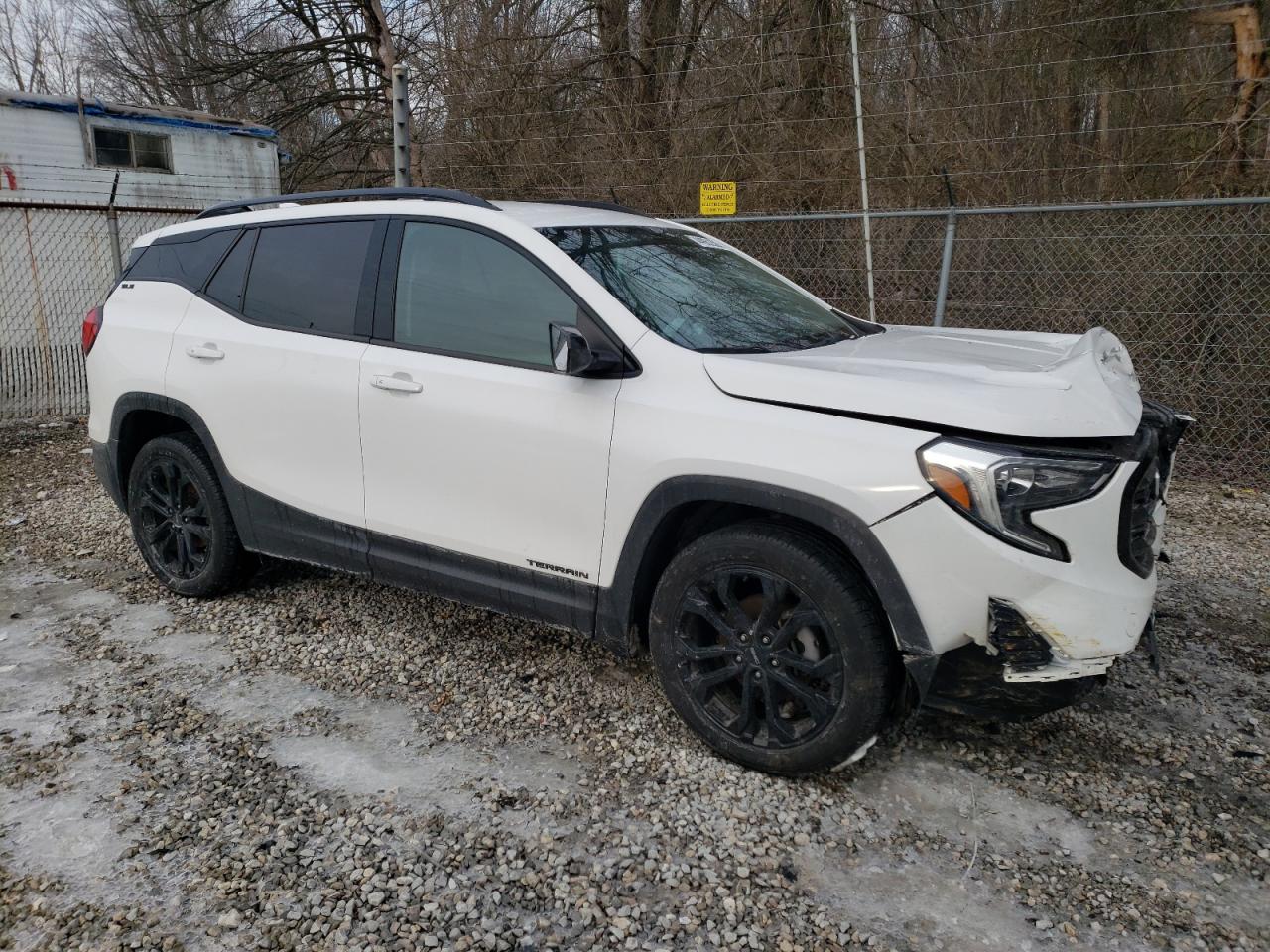 2020 GMC Terrain VIN 3GKALMEV9LL197365 Copart auction photo, front end damage thumbnail 4
