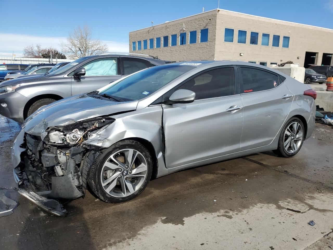 2015 Hyundai Elantra VIN 5NPDH4AE0FH619222