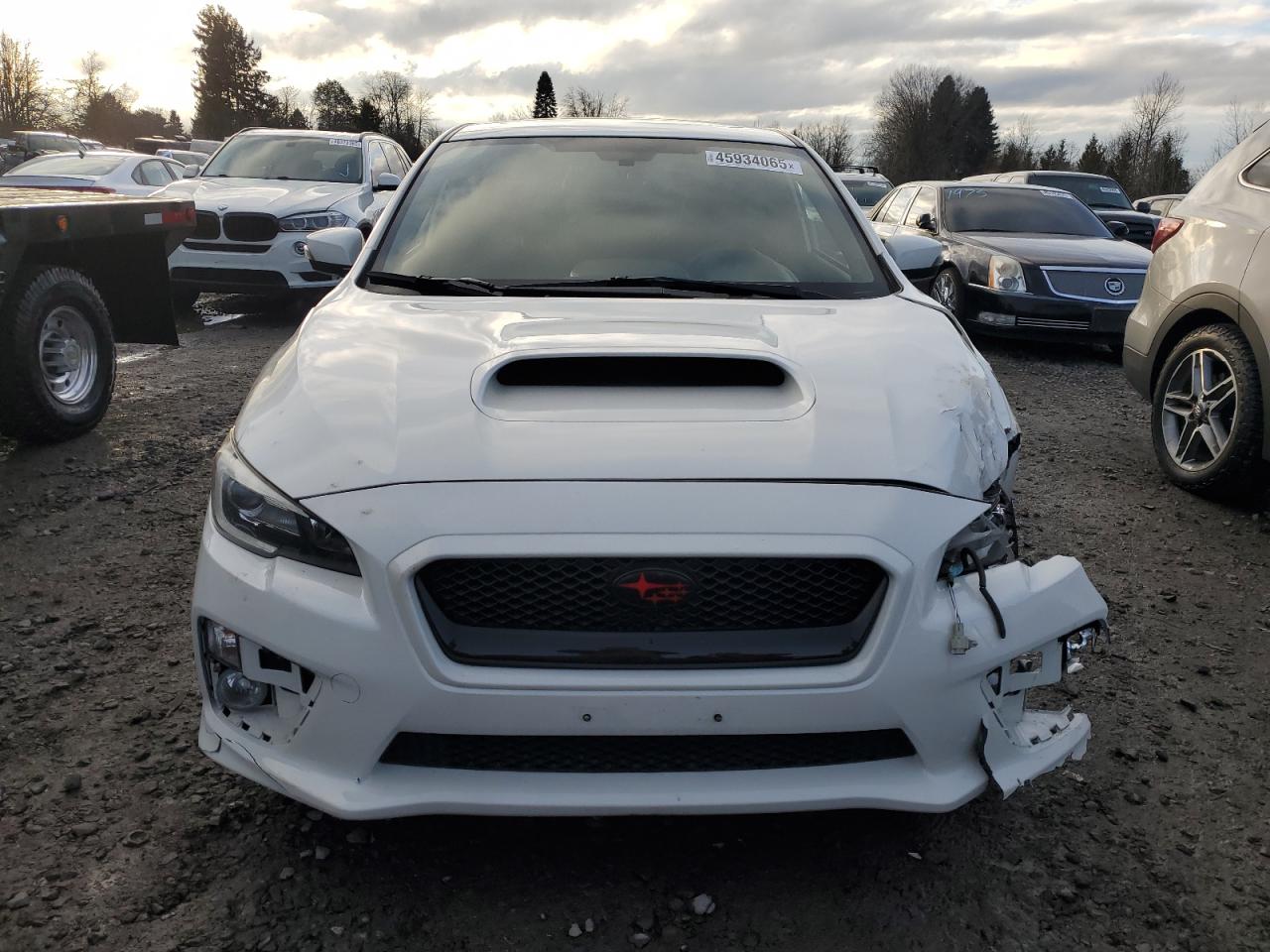 2016 Subaru WRX VIN JF1VA1N66G8831414 Copart auction photo, front end / rear end damage thumbnail 5