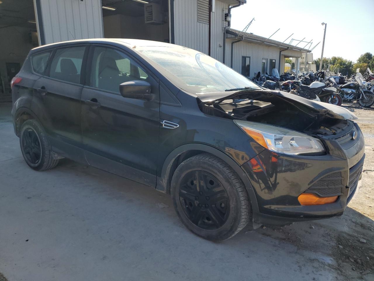 2014 Ford Escape VIN 1FMCU0F70EUA59003 Copart auction photo, front end damage thumbnail 4