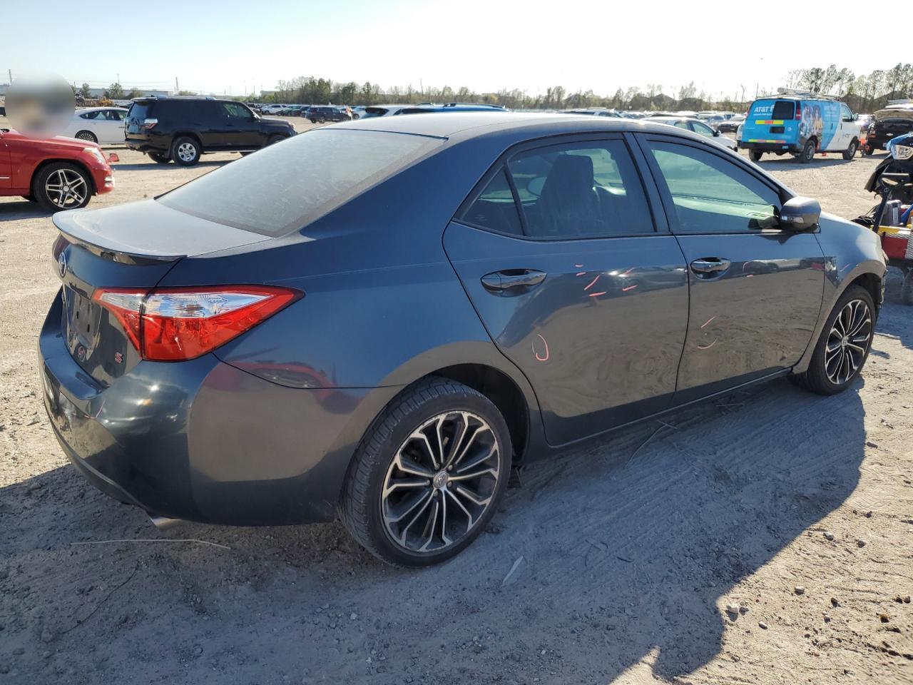 2016 Toyota Corolla VIN 2T1BURHE0GC485614 Copart auction photo, front end / minor dent/scratches damage thumbnail 3