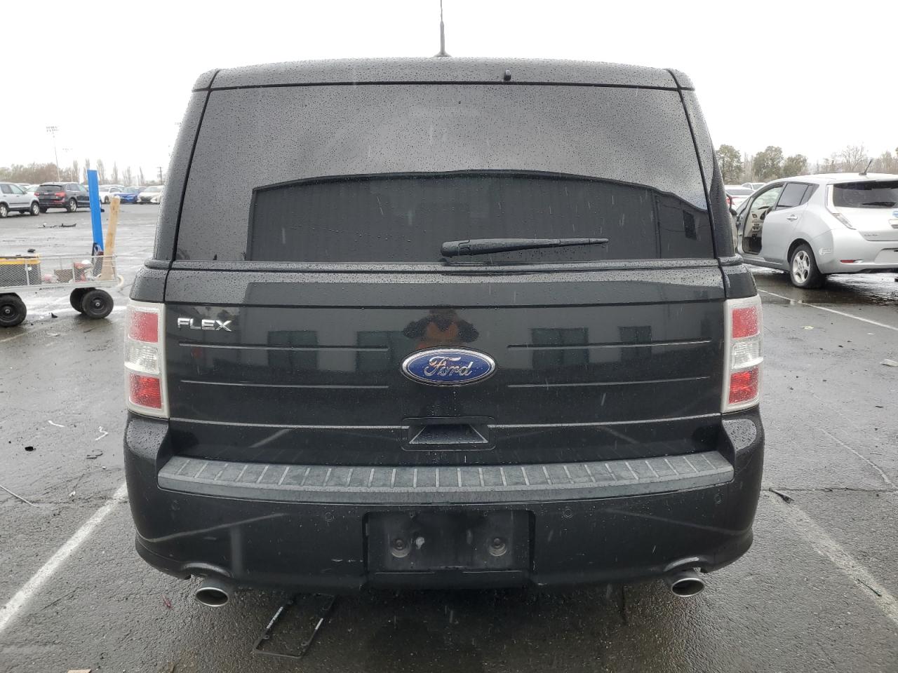 2014 Ford Flex VIN 2FMGK5B8XEBD34563 Copart auction photo, side damage thumbnail 6