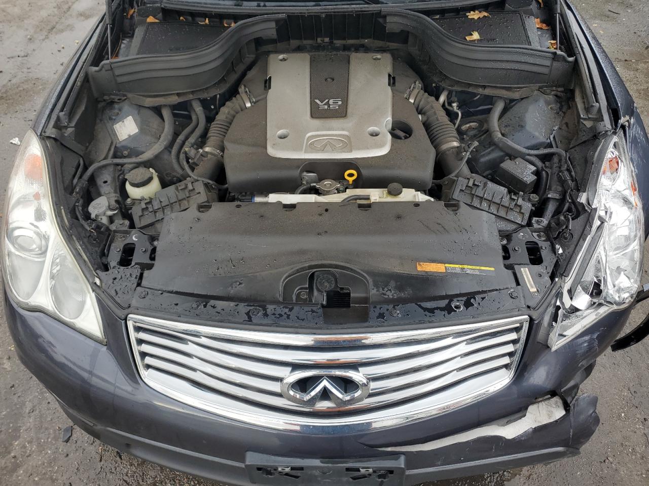 2009 Infiniti EX VIN JNKAJ09F29M950793 Copart auction photo, front end damage thumbnail 12