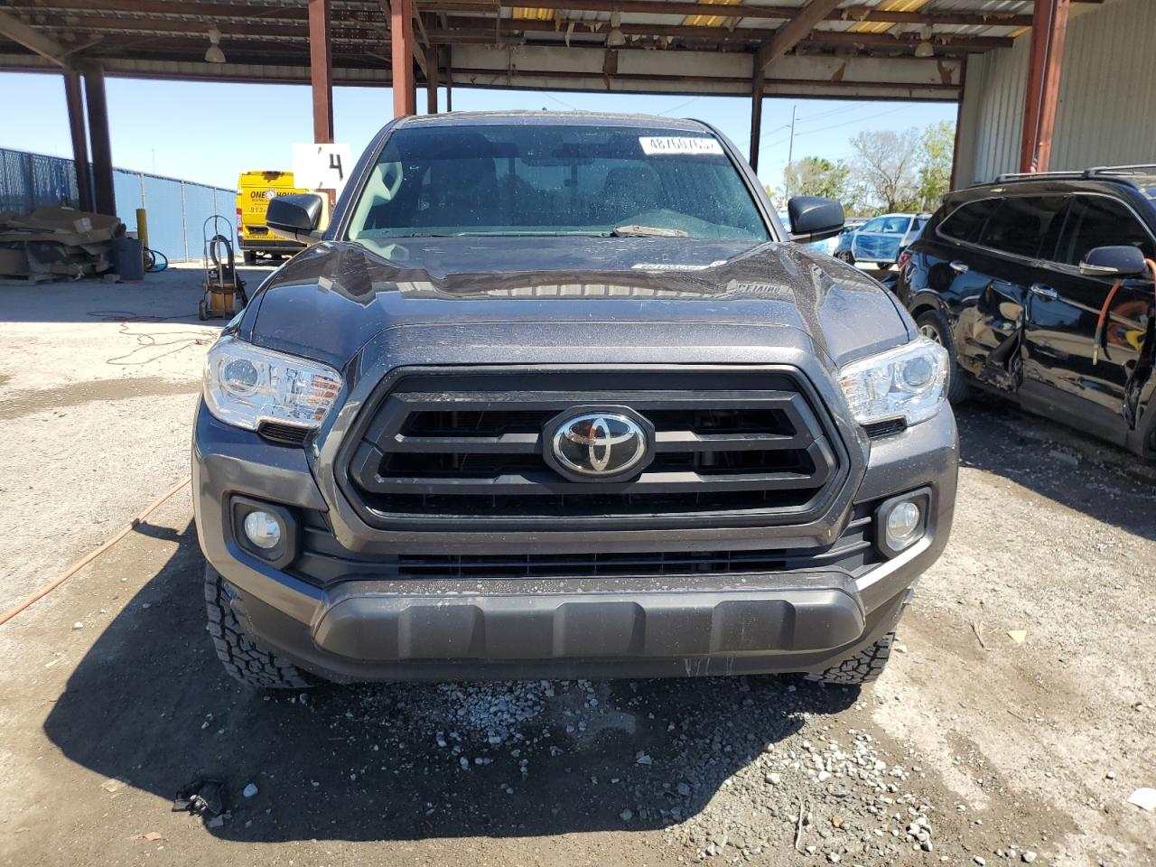2022 Toyota Tacoma VIN 3TYSX5EN2NT015825 Copart auction photo, rear end damage thumbnail 5