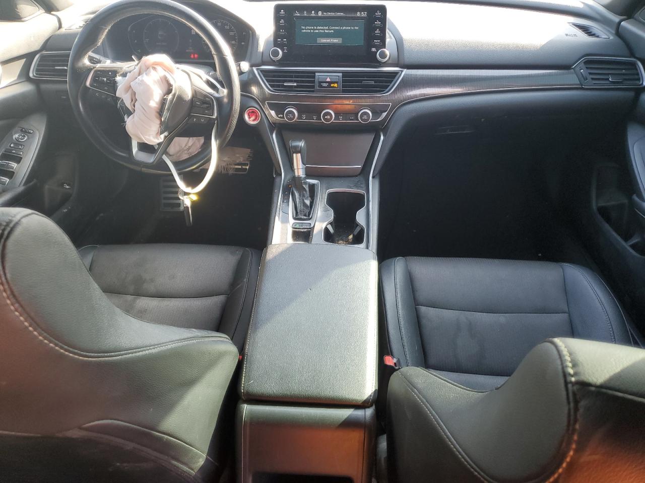 2020 Honda Accord VIN 1HGCV1F39LA111796 Copart auction photo, front end / side damage thumbnail 8