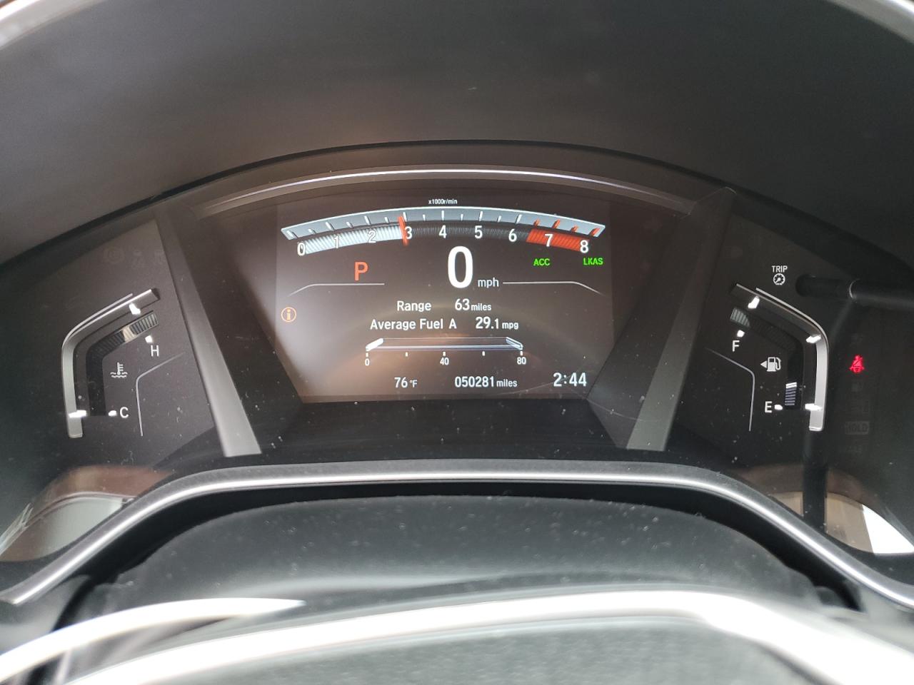 2017 Honda CR-V VIN 2HKRW2H89HH688574 Copart auction photo, rear end / side damage thumbnail 9
