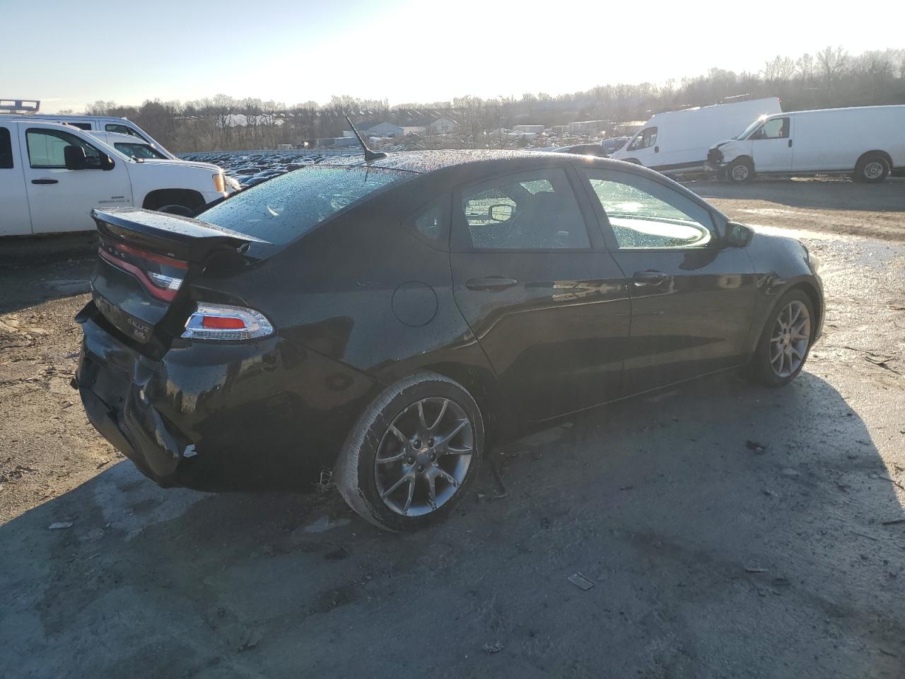 2014 Dodge Dart VIN 1C3CDFBB8ED695609 Copart auction photo, rear end damage thumbnail 3
