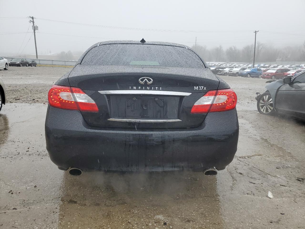 2012 Infiniti M VIN JN1BY1AR0CM391901 Copart auction photo, front end damage thumbnail 6